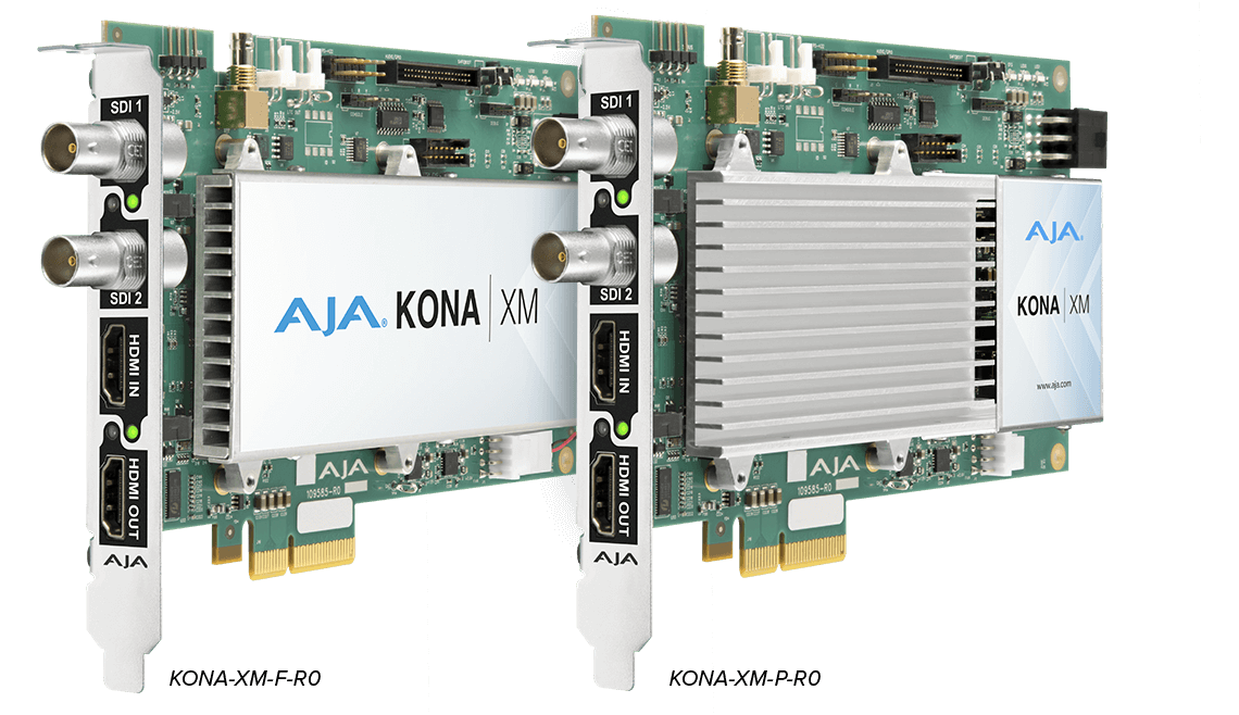 AJA KONA XM Ultra-low-latency 12G-SDI And HDMI 2.0 Developer I/O Card - view 4