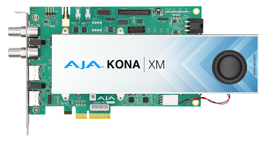 AJA KONA XM Ultra-low-latency 12G-SDI And HDMI 2.0 Developer I/O Card - view 3