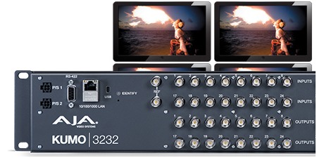 AJA KUMO3232 Compact 32x32 3G-SDI Matrix - view 2