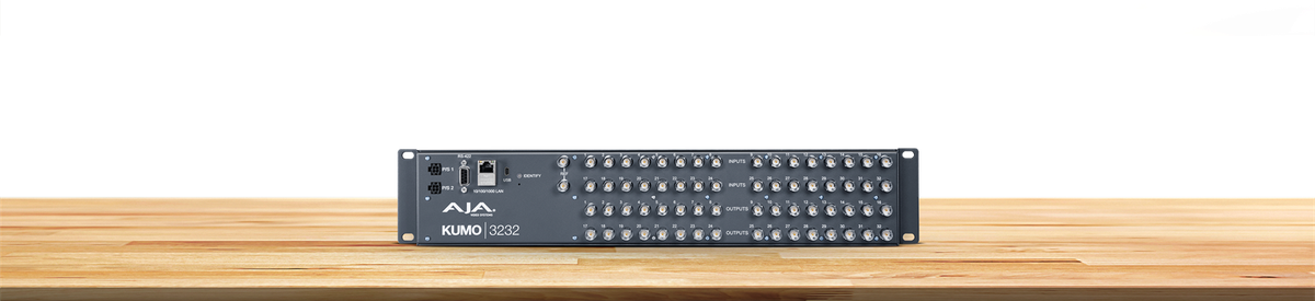 AJA KUMO3232 Compact 32x32 3G-SDI Matrix - view 3