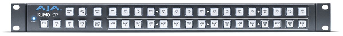 AJA KUMO CP 1RU Router Control Panel - view 3