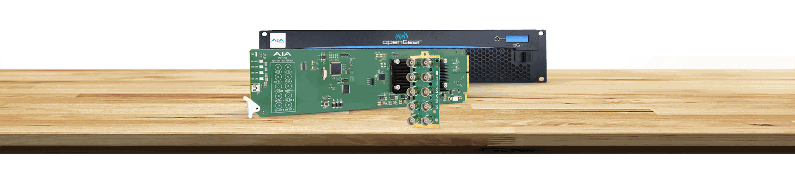 AJA OG-12GM Compact openGear SDI Transport Card