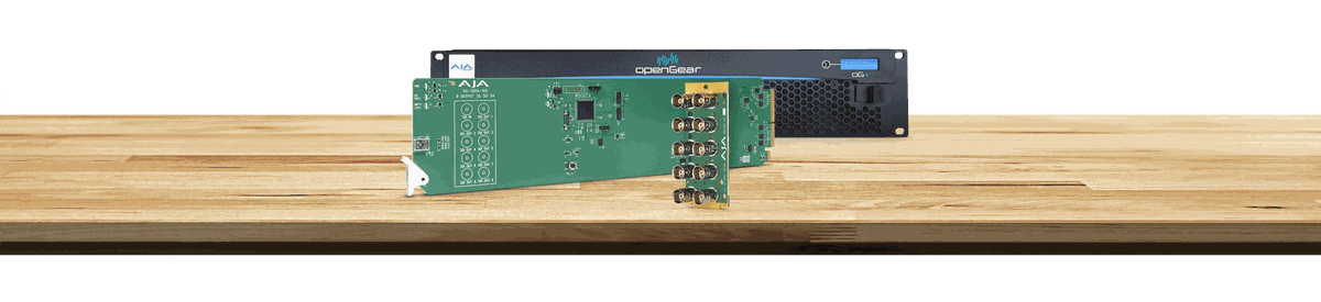 AJA OG-3GDA-1x9 openGear 1x9 3G-SDI Distribution Amplifier