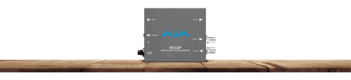 AJA ROI-DP DisplayPort to 3G-SDI Scan Converter - view 2