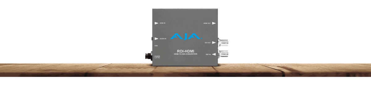 AJA ROI-HDMI HDMI to 3G-SDI Scan Converter - view 2