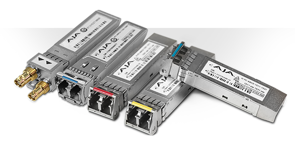 AJA FiberLC-1-Rx 3G-SDI Single Fiber LC Receiver SFP