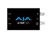 AJA U-TAP SDI Bus-Powered USB 3.0 3G-SDI Capture Device product image