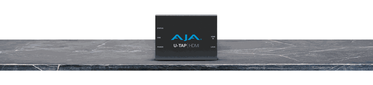 AJA U-TAP HDMI Bus-powered USB 3.0 HDMI Capture Device