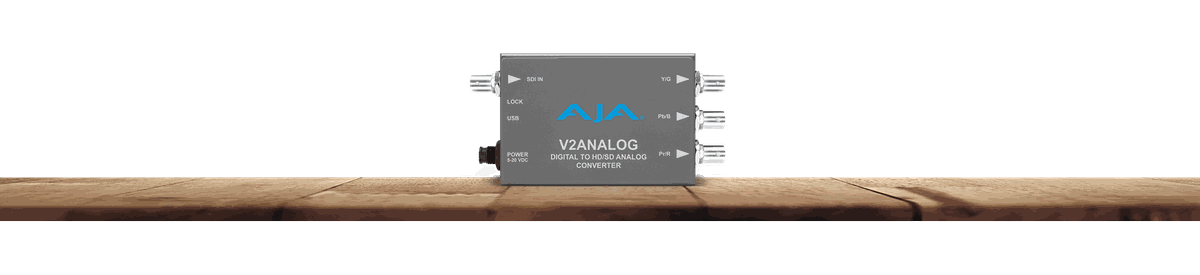 AJA V2Analog HD/SD-SDI to Analog Mini-Converter - view 2