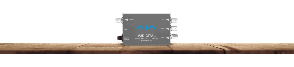 AJA V2Digital 10-Bit Analog-to-Digital Mini-Converter - view 2