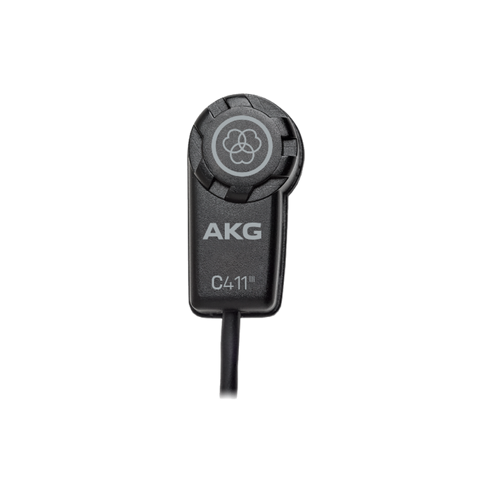 AKG C411 Miniature Condenser Vibration Pickup Miniature Vibration Pickup For Acoustic Guitar