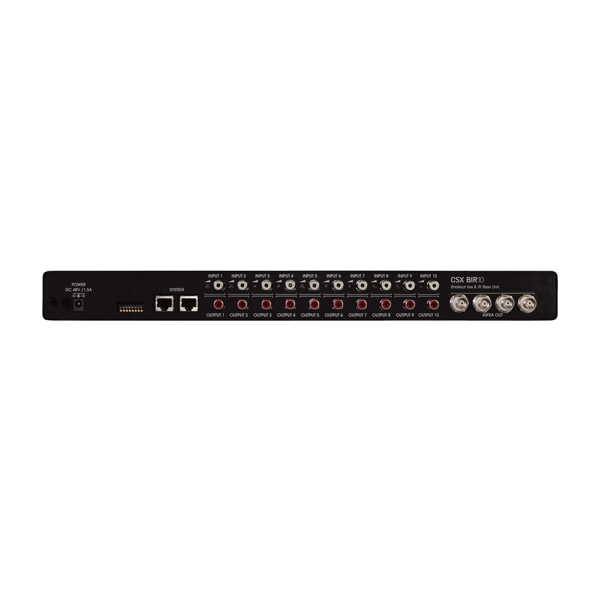 AKG CSX BIR10 10 Channel Infrared Control Unit and CS5 Breakout Box - view 2