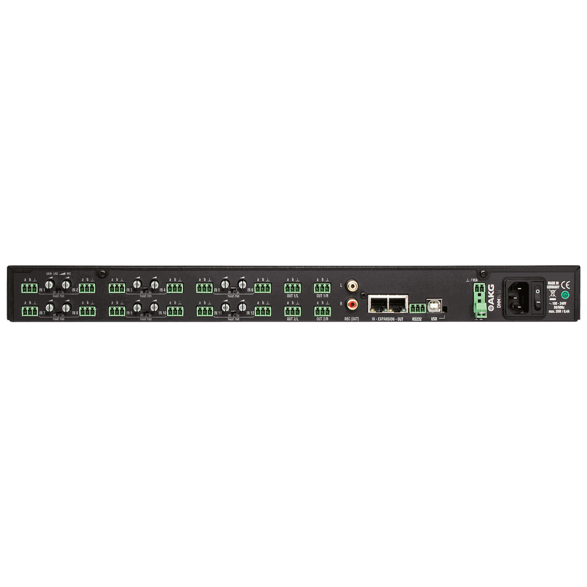 AKG DMM14 U Reference Digital Automatic Microphone Mixer - view 2