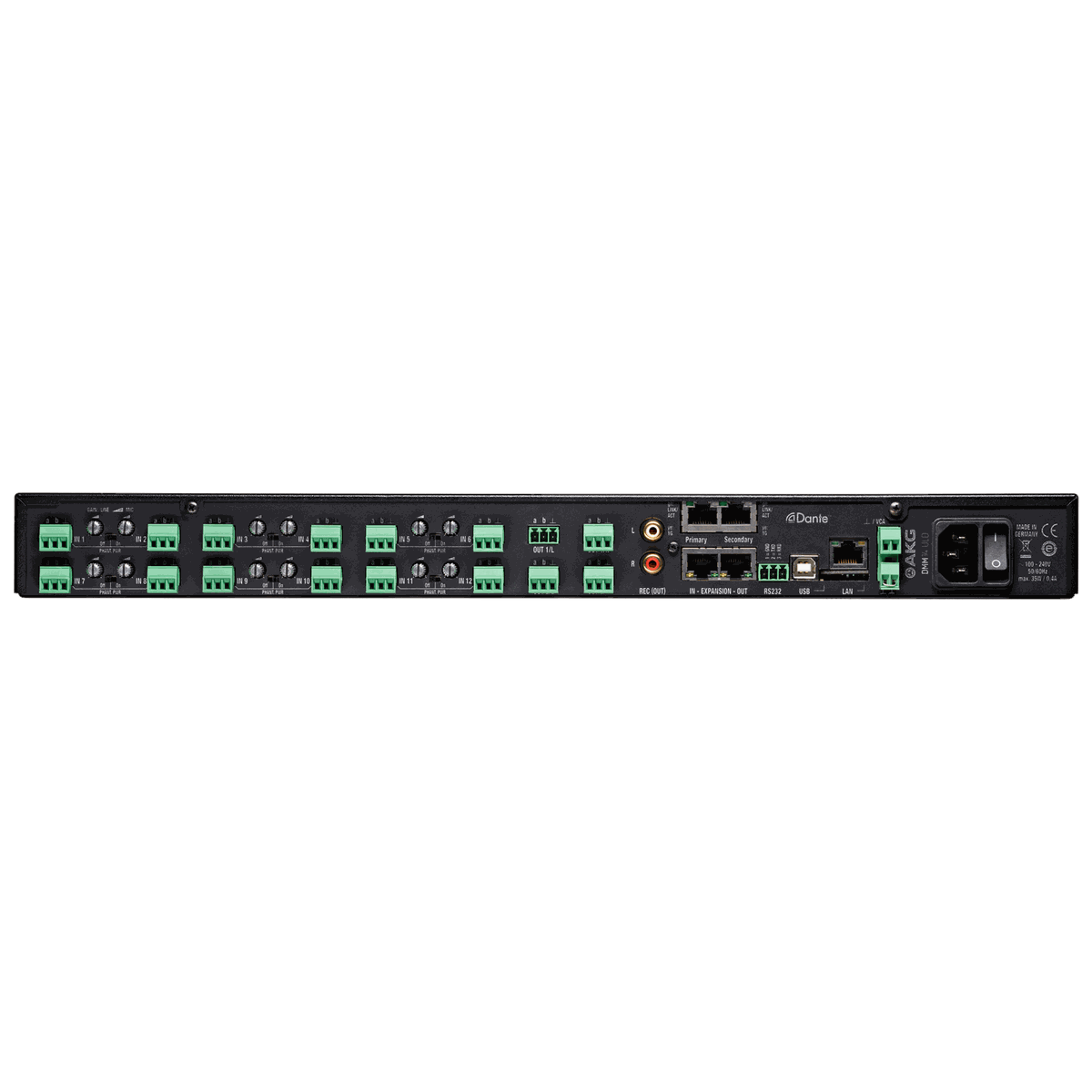 AKG DMM14 ULD Reference Digital Automatic Microphone Mixer with Dante - view 2