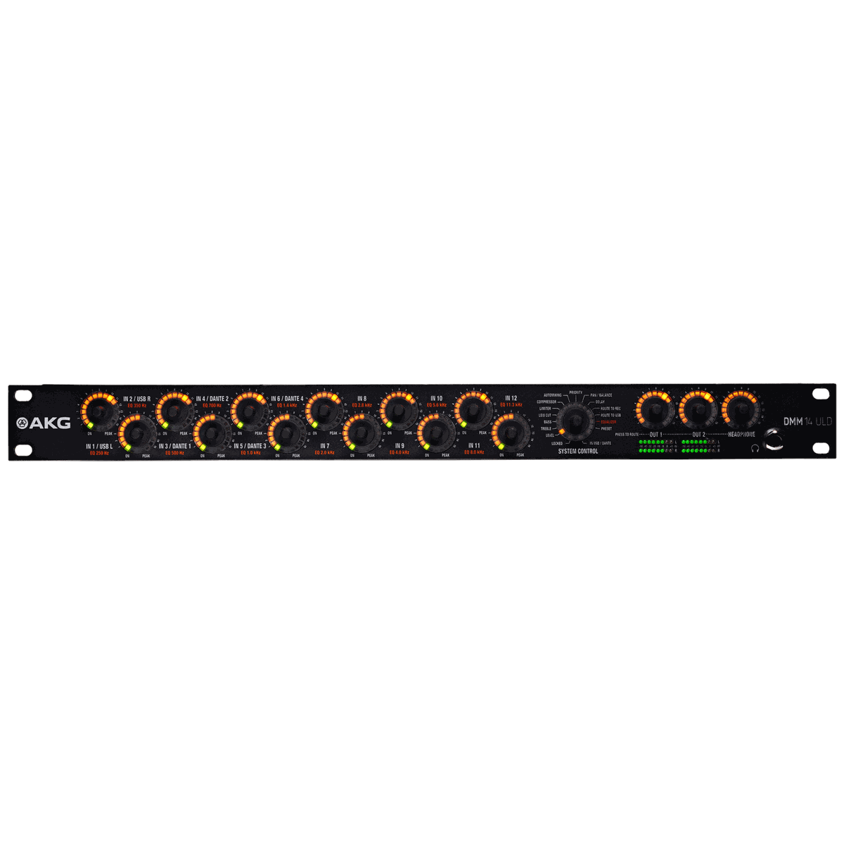 AKG DMM14 ULD Reference Digital Automatic Microphone Mixer With Dante