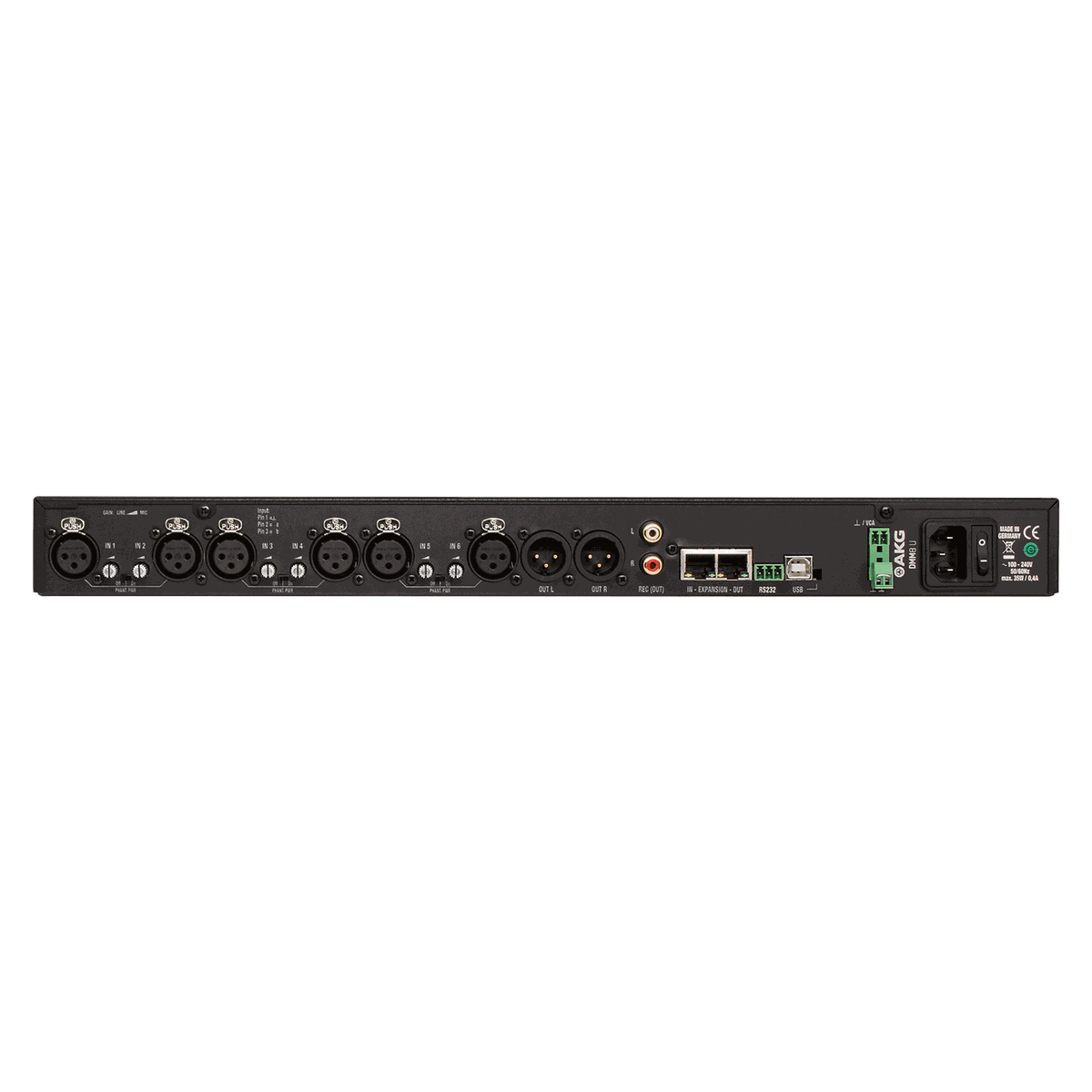 AKG DMM8 U Professional Digital Automatic Microphone Mixer - view 2