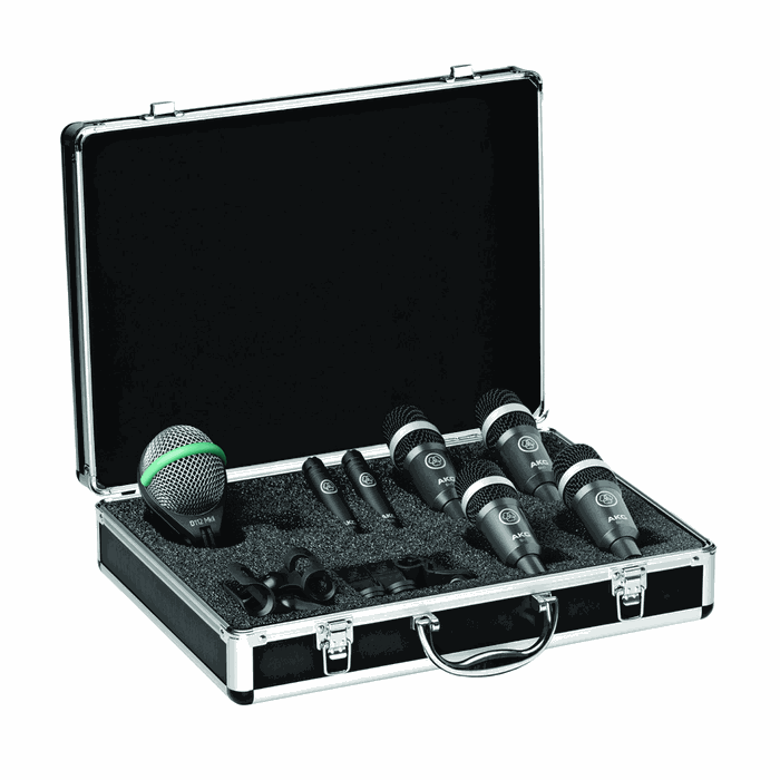 AKG Drum Set Concert 1 Professional Drum Microphone Set