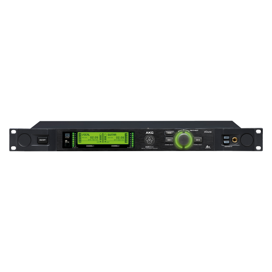 AKG DSR800 Two-Channel Digital Wireless Receiver - view 2