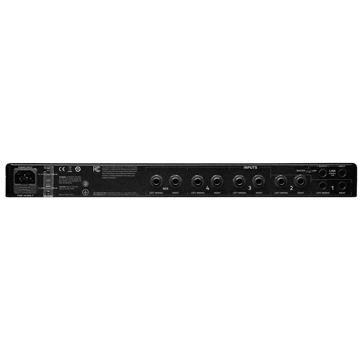 AKG HP6E 6-channel Matrix Headphone Amplifier - view 3
