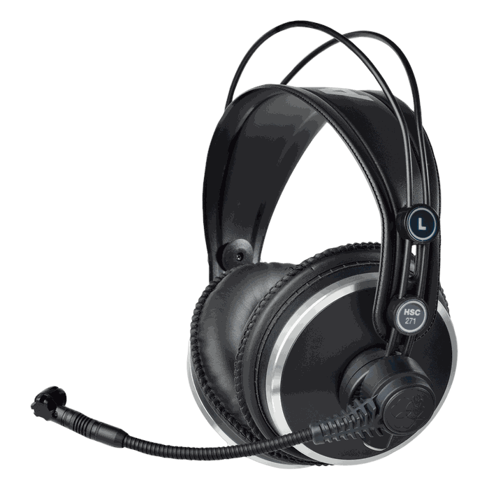 AKG HSC271 Closed-Back Headset with Condenser Microphone