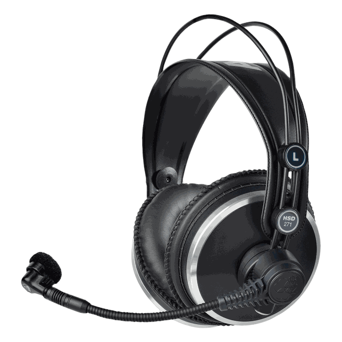 AKG HSD271 Closed-Back Headset with Dynamic Microphone