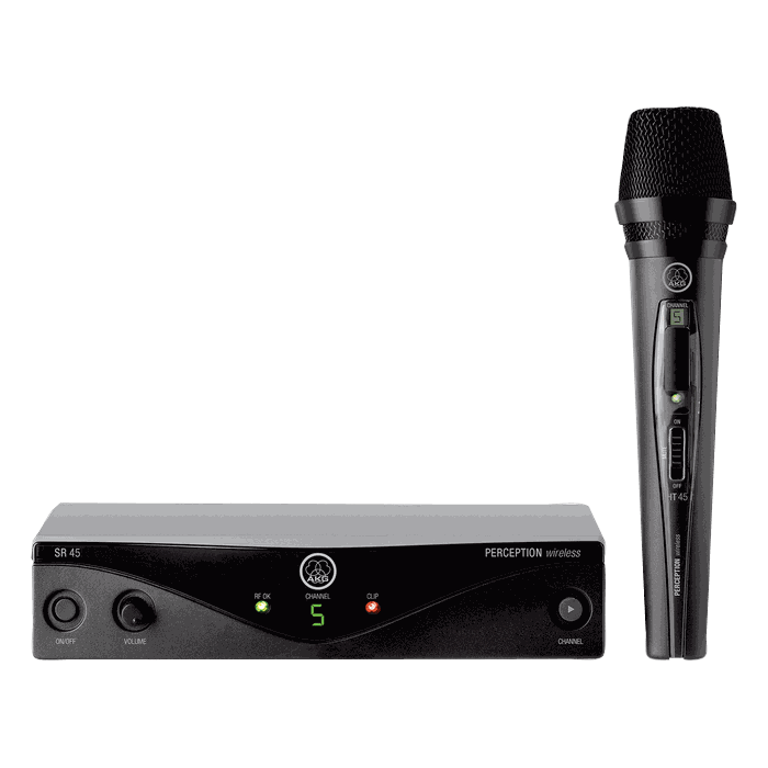 AKG Perception Wireless 45 Vocal Set HT45 Handheld With A Cardioid