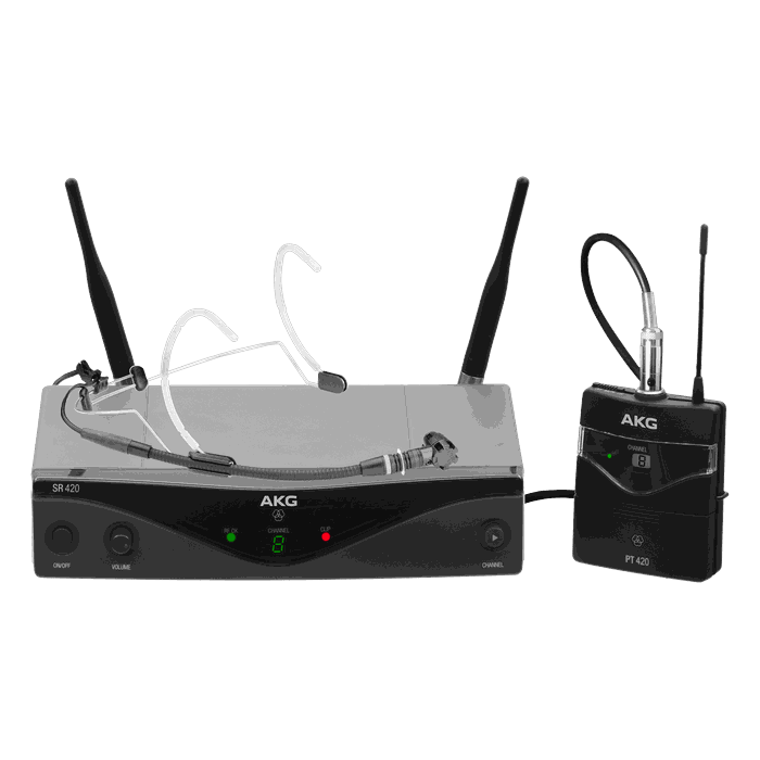 AKG WMS420 Headworn Set Wireless Microphone System