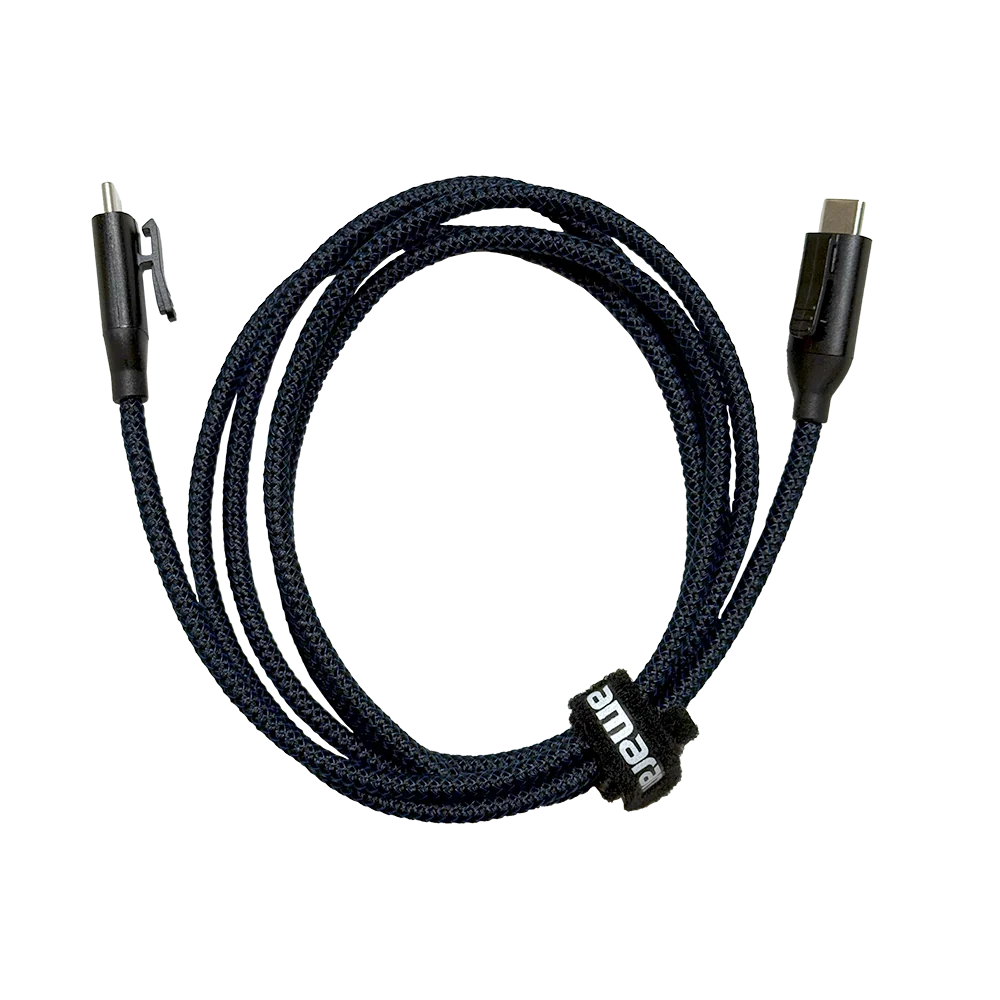 amaran USB-C to USB-C Locking Charging Cable (1.5m, 140W) - view 2