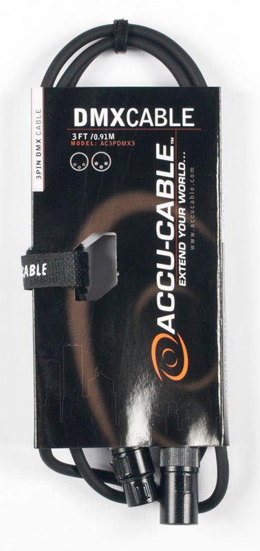 AmericanDJ 3-Pin DMX Cable, 3ft