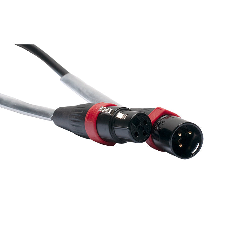 American DJ Accu Cable AC3PDMX5PRO Pro Series 3-Pin DMX Cable, 5 ft - view 2