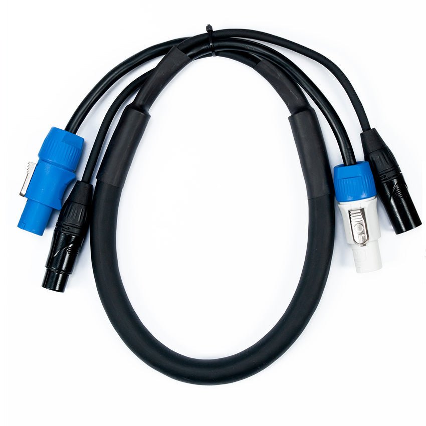 AmericanDJ AC3PPCON3 3 ft DMX and Power Link Combo Cable