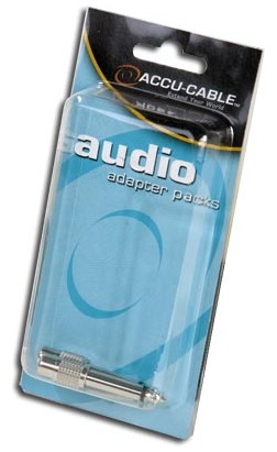 AmericanDJ ACQMRCAF 1/4 in. Male to RCA Female Adapter