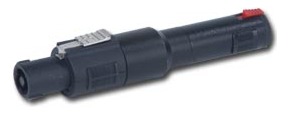 AmericanDJ ASPKMQF Locking Speaker Connector to 1/4 in. Female Adapter