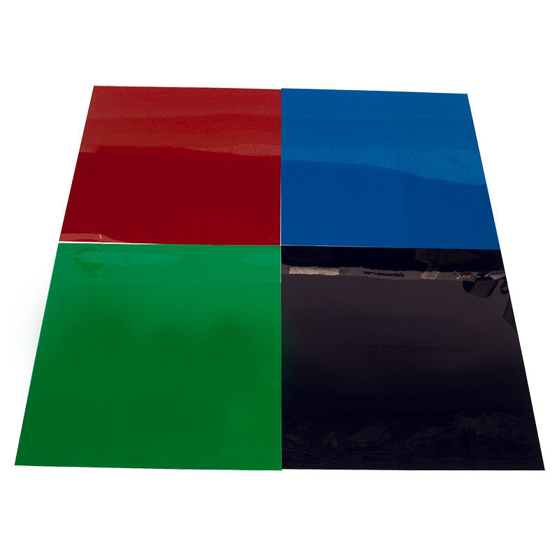 American DJ CGS-8C Pre-Cut Gel Color Pack, 8 x 8 Inch
