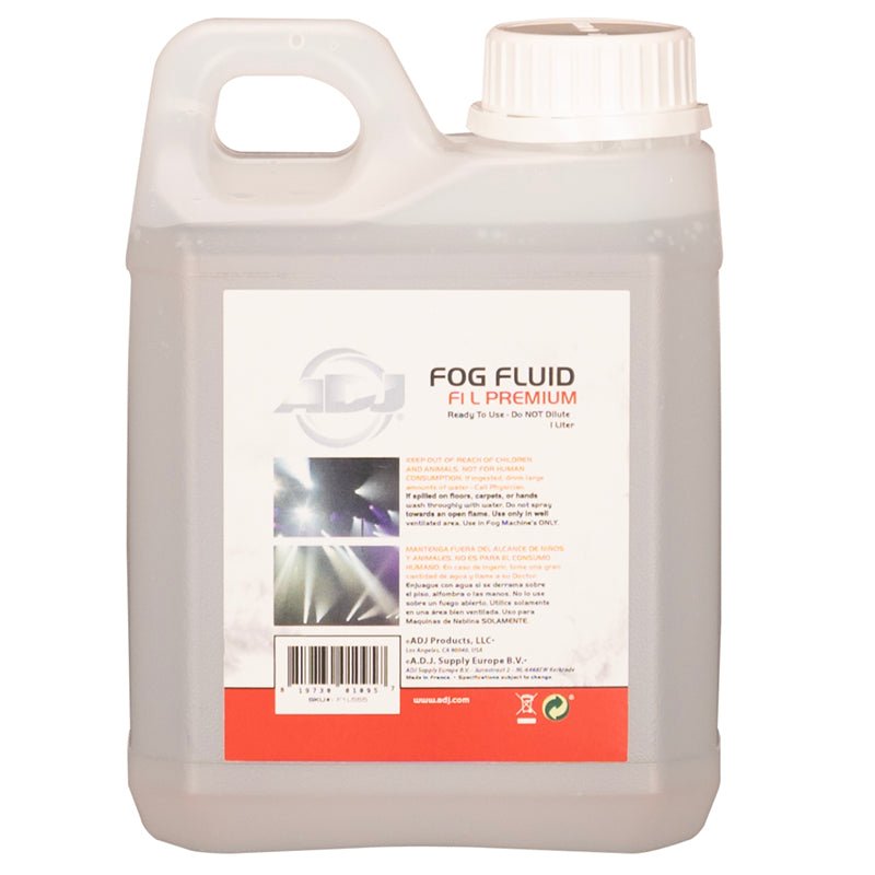 American DJ F1L Premium Fog Fluid, 1 Liter
