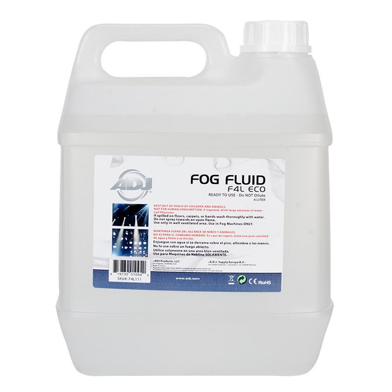 American DJ F4L ECO Fog Fluid, 4 Liter
