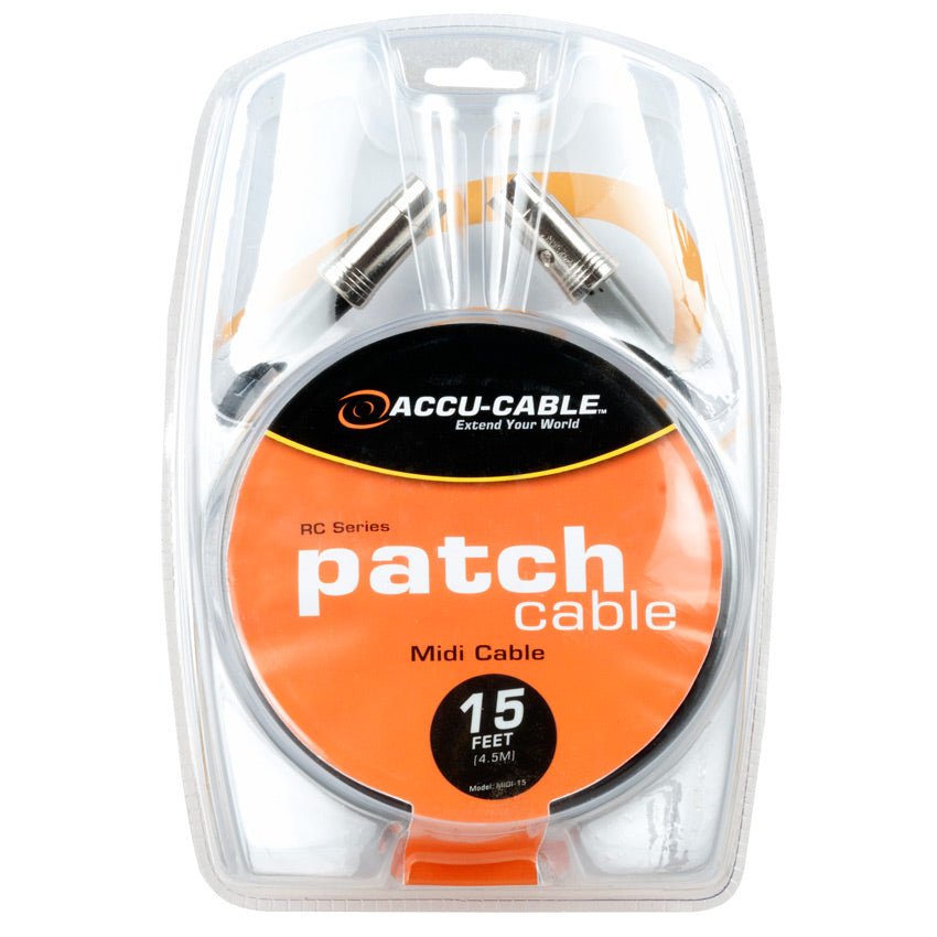 AmericanDJ MIDI 15 15 ft MIDI Cable