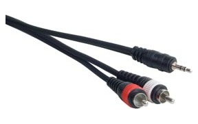 AmericanDJ MP-15 15 ft 1/8 in. to Dual RCA Cable - view 2