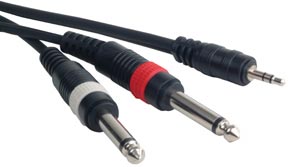 AmericanDJ MP4-15 15 ft Mini Plug Signal Cable