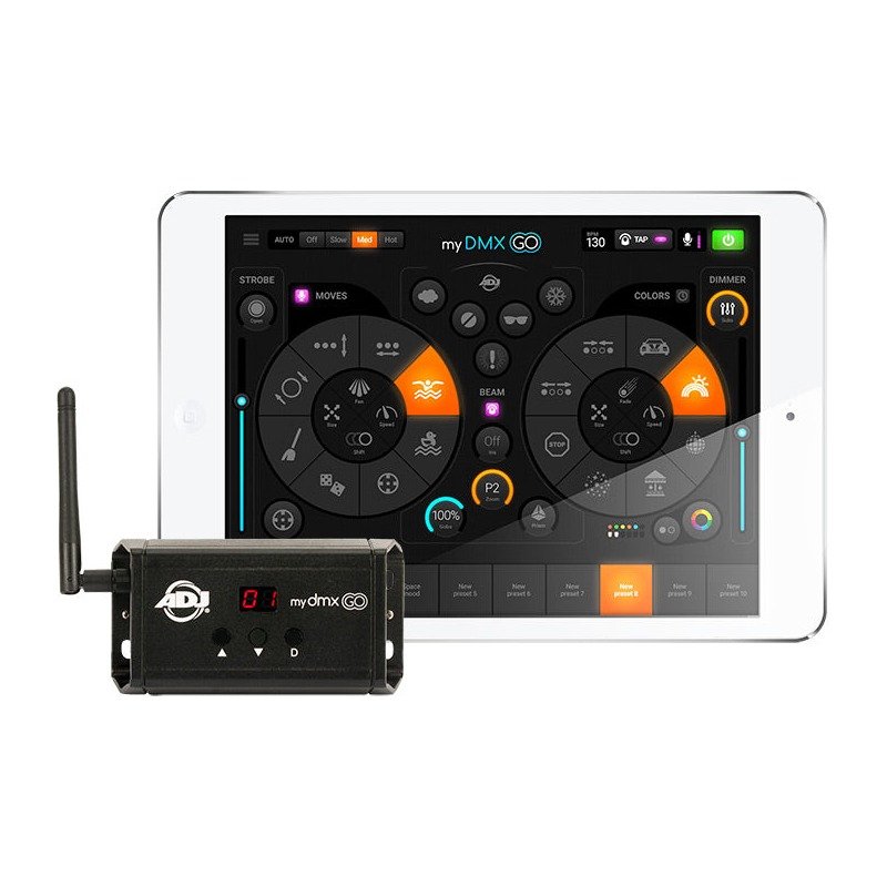 American DJ mydmx GO Tablet DMX Lighting Control System