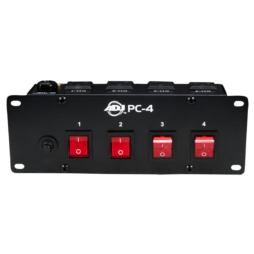 AmericanDJ PC-4 4-Channel Lighted AC Power Switch