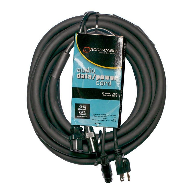 American DJ SKAC25 Combo Power and Signal Cable