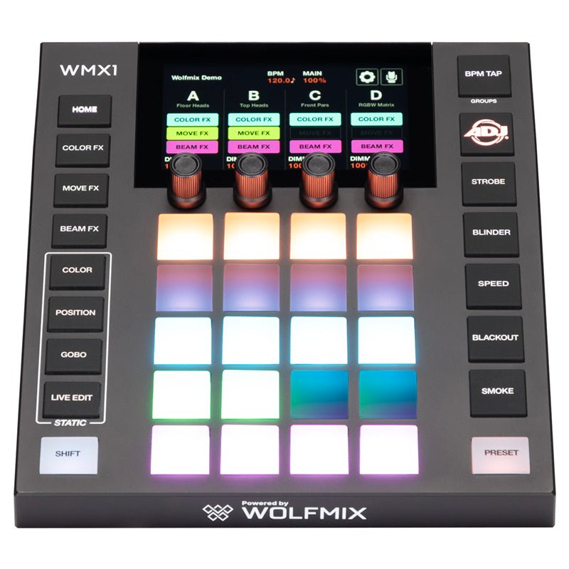 American DJ WMX1 Mk2 Lighting Control Software