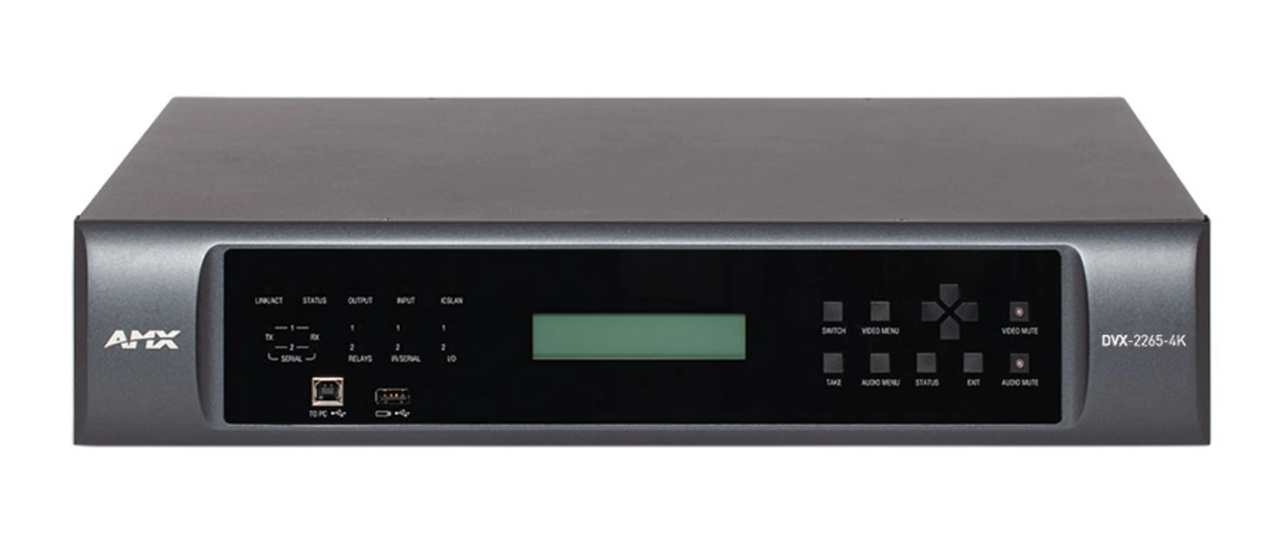 AMX Enova DVX-2265-4K-TAA 6x2+1 All-In-One Presentation Switcher - view 3