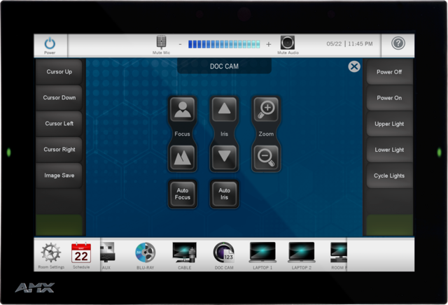 AMX MD-1002 10.1 inch Modero G5 Wall Mount Touch Panel