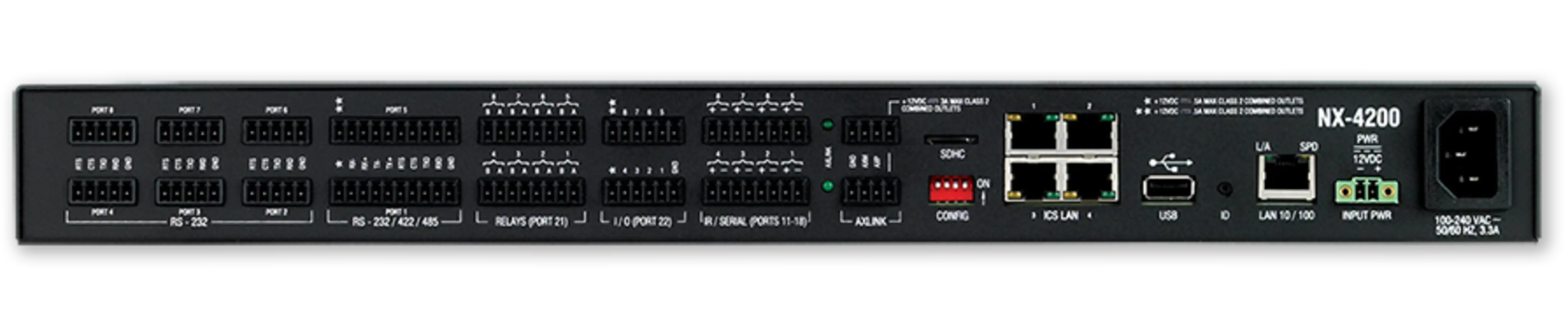 AMX NX-4200 NetLinx NX Integrated Controller - view 2