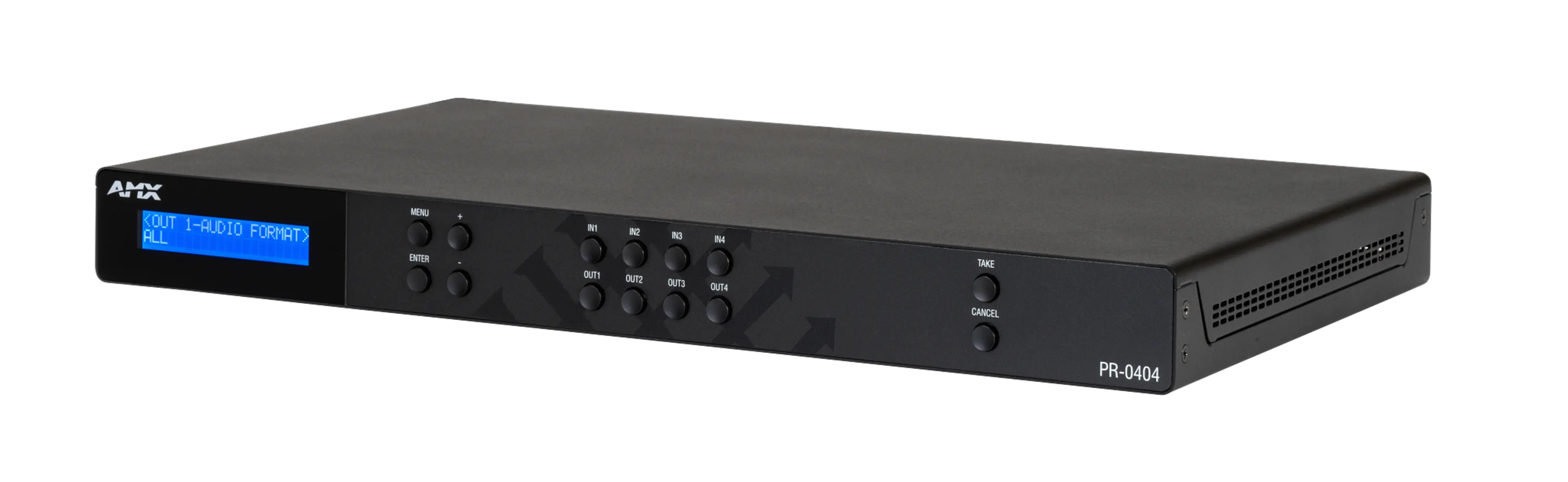 AMX Precis PR-0404 4x4 4K60 HDMI Matrix Switcher - view 4