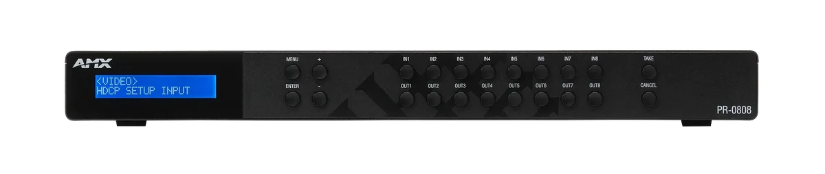 AMX Precis PR-0808 8x8 4K60 HDMI Matrix Switcher