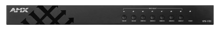 AMX VPX-1701 7x1+1 4K60 Presentation Switcher