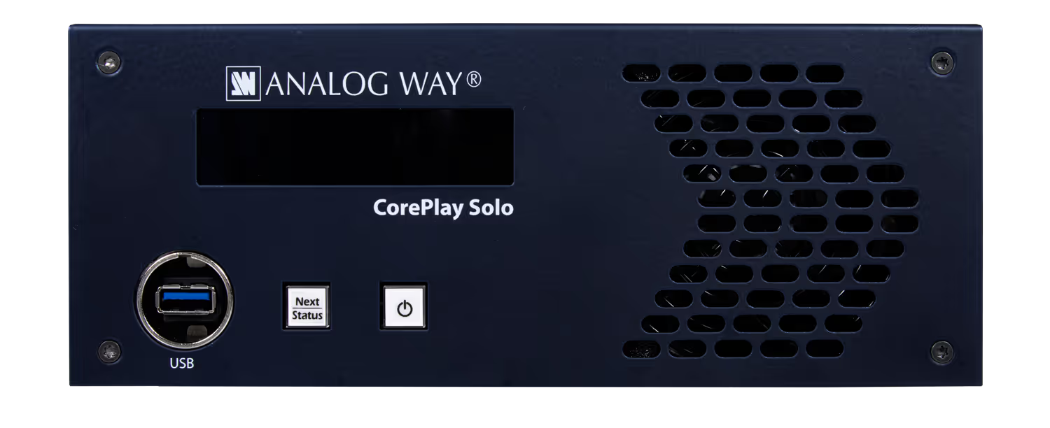 Analog Way CorePlay Solo 4K Media Player - view 2